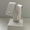 BRINCO SOLITARIO 3MM SM BANHO DOURADO