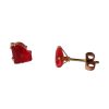 BRINCO ZIRCONIA DIAMANTE 6X8 CORES DIVERSAS BRUTO