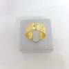 ANEL PAI NOSSO CRUCI. CRAV. BANHO DOURADO