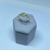 ANEL CRAV. ZIRC RETAN. CENTRAL BANHO DOURADO
