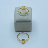 ANEL CRAV. ZIRC RETAN. CENTRAL BANHO DOURADO