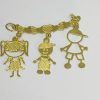 PINGENTE FILHOS BANHO DOURADO