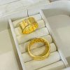 ANEL PAI NOSSO CRUCI. CRAV. BANHO DOURADO