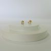 BR BP CORACAO 4MM BANHO DOURADO