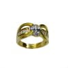 ANEL ZIRCONIA OVAL CENTRAL BRUTO